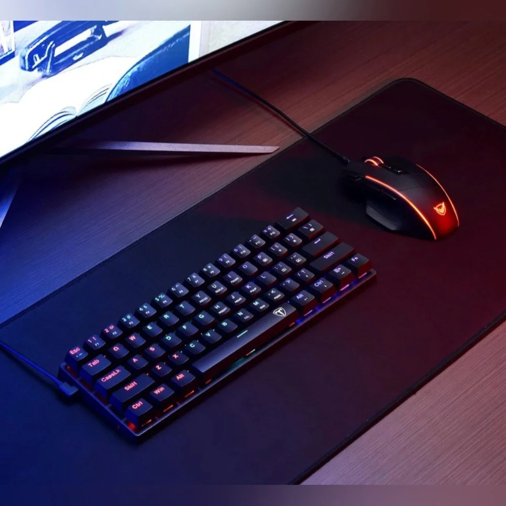 VicTsing PC356ABUS Mechanical Gaming Keyboard, Compatible with Windows, Mac & PC